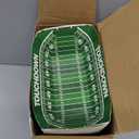 Havawish 100 Pcs Football Party Supplies 2 lb Football Paper Food Trays Disposable Serving Paper Boats Football Plates for Football Birthday Sport Game Party Favors