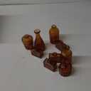 RUCKAE Small Clear Bud Vases Bulk 9 Pack Mini Flower Glass Vases for Centerpiece Table Wedding Decorations Home Decor Party(Transparent)