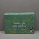 16" Sand Painting Light Box, Portable Light Up Sensory Table for Kids & Adults, 3 Color Modes & 10 Levels, Durable Sand Drawing Table for Autism Therapy, Tracing, Meditation & Classroom (Blue)