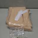 Tulle Backdrop Curtain with Lights String 10FT X 8FT Champagne Sheer Tulle Backdrop Curtains for Wedding Birthday Party Reception Photo Booth Background Decorations (2 Panels 5x8FT)