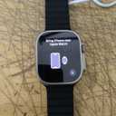 Apple Watch Ultra [GPS + Cellular 49mm] Titanium Case with Midnight Ocean Band, One Size (Premium)