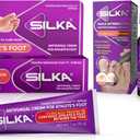 Silka Max Strength Antifungal Liquid & Cream Set - Powerful Relief for Toenail Fungus, Athlete's Foot, and Ringworm, Itch and Burn Relief