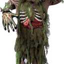 Spooktacular Creations Swamp Deluxe Skeleton Living Dead Zombie Costume for Halloween Kids Monster Role-Playing (S)