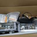LED DRL Headlights Assembly Fit 1994-1998 Chevy Silverado