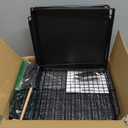 VISCOO 41 Panels Pet Playpen, 35.4" L x 23.6" W x 23.6" H Small Animal Playpen with 2 Doors, C&C Cage for Guinea Pigs,Rabbit,Bunny,Hedgehogs, Puppy Play Pen Indoor Outdoor, Two-Story Chicken Play Pen