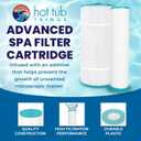 6541-397 Hot Tub Things 130 Sq Ft Spa Filter Set, Replacement Cartridges for 880 & 980 Series Hot Tubs 20092025, Compatible with Sundance Spas 6473-164S & 6473-165S, Advanced Filtration System