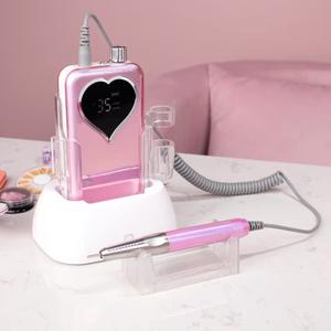 Nail Drill Gradient Color Portable Rechargeable Cordless Nail Drill 35000Rpm