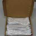 Amerdeco 10 Pack Champagne Bronze knurled Cabinet Pulls 6.3 Inch(160mm) Hole Center Drawer Pulls Cabinet Hardware Kitchen Cabinet Handles for Bathroom ZH0072