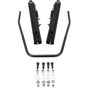KUAFU Universal Seat Sliders Compatible with NRG Sparco and Most Aftermarket Seats, Seat Rails, Racing Seat Mounting Brackets, Adjustable Seats Track Kit (1 x Set of Sliders)
