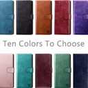 4 x SUANPOT for Moto G Stylus 5G 2024 Wallet case with RFID Blocking Credit Card Holder,Flip Book PU Leather Protective Cover Women Men for Stylus 5G 2024 Phone case Purple