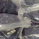 Trlyc Navy Blue Spandex Chair Covers 100 Pcs for Wedding Party, 18.11"D x 20.8"W x 36.61"H