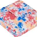 Topcee Weighted Blanket for Adults (20 lbs, 60" x 80") Queen Size Soft Cooling Heavy Blanket Sleeping, Apply to 190-210 lbs Body, Thick Breathable Blanket with Glass Bead, Easy Care (15-floral Print)