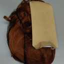 Short Copper Red Wigs for Women Auburn Wavy Shoulder Length Wig with Bangs Synthetic Ginger Curly Natural Wig for Role Play,Halloween,Daily Use