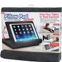 Ontel Pillow Pad Fold Away Multi-Angle Soft Tablet Stand, Gray