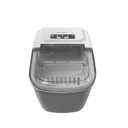 Half Scale Portable Countertop Ice Maker, 26lbs Daily Production, 9 Cubes in 6 Minutes, Auto-Cleaning with Ice Scoop
