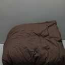 Paxrac Earthy Brown Comforter Full Size, Neutral 3 Pieces Comforter Set, Lightweight Solid Bedding Set, All Seasons Soft Fluffy Full Comforter Set (80x90In Comforter & 2 Pillowcases)