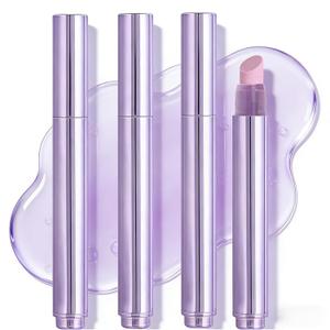 3-in-1 Nail Care Pen Set, 3Pcs Cuticle Oil Pusher Pen with Ceramic Tip, Nail Oil Pen for Dry Cuticles & Hangnails, Moisturizing Nail Conditioning Pen for Nails (0.07 Fl Oz (Pack of 3))