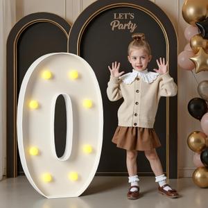 Marquee Letters 3 Feet Tall, 3FT Large Light up Letters O, Big Sign O with Warm White Light for Birthday HOCO Wedding Proposal Engagement Graduation Party Backdrop Decorations