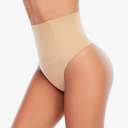 Werena Tummy Control Thong Shapewear for Women Seamless Shaping Thong Panties Body Shaper Underwear, Small