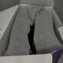 C CUSHION LAB Patented Pressure Relief Seat Cushion for Long Sitting Hours on Office/Home Chair, Car, Wheelchair - Extra-Dense Memory Foam for Hip, Tailbone, Coccyx, Sciatica - Light Grey (Gray)