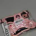 Timos Dog Harness, 3 Snap Buckles No-Pull Soft Padded Dog Vest with 2 Metal Leash Clips, Adjustable Reflective No Choke Pet Harness with Easy Control Handle for Medium Dogs,Pale Pink,M (Medium (Pack of 1))