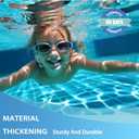 Above Ground Pool Skimmer,No Installation Required, no Adjustable Bracket Required,Comes with 10 Filter Socks, Special Note: The Pool Pump Flow Rate Must not Exceed 1100 GPH(Turquoise)