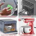 7QT Stainless Steel Mixer Bowl for Kitchenaid Stand Mixers, Kitchen Aid Mixing Bowl for 7QT Lift Mixer with Handle