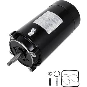 UST1102 1 HP Pool Pump Motor & Seal Kit, 3450 RPM, 56J Frame - Compatible With Hayward Super, Super II, Max-Flow Pumps