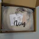 Judge Colonial Wig for Men Beige Funny Crazy Wigs Washington Halloween Costume Cosplay Party Wigs (Beige)