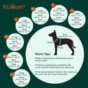 Kuoser Dog Surgery Recovery Suit, Professional Dog Surgical Suit for Back Legs, Soft Dogs Recovery Sleeve to Prevent Licking Biting Wounds, Dogs Onesie After Surgery Elbow Protector, Green S
