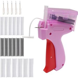 MAIKERDER Tagging Gun Kit for Clothing, Micro Tag Gun Kit for Clothes, Garment Tag Gun Price Tagger with 5 Fine Needles 1800 Pcs Barbs Fasteners