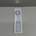 Braided Stretchy Band Compatible for Apple Watch Band and Case, Nylon Elastic Solo Loop and Protective Cover with Screen Protector for iWatch Series 10 9 8 7 SE 6 5 4 3, Size: 8"