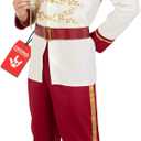 Morph White Prince Costume Men Prince Charming Costume Adult Outfit Men Storybook Halloween Costumes For Mens Royal (Large)