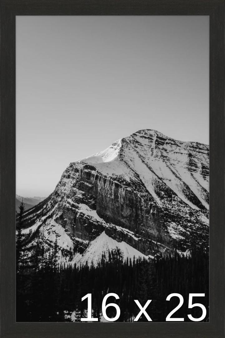 Frame It Easy 16 1/2 x 25 1/4 Coffee Frame (Wilton) 16.5x25.25 inches