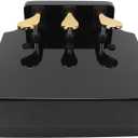 Lifting Piano Pedal Extender Kids Foot Auxiliary Adjustable Height 3 Pedals for Children Beginners Solid MDF Board Metal Bracket 5.5in to 8.3in