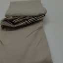 jinchan Soft Linen Curtains, Extra Long Tan Curtains 120 Inches Long, Light Filtering Farmhouse Drapes for Living Room Bedroom, Dark Taupe Drapes Set 2 Panels (W50 x L120, Tan) (50"W x 120"L (Pack of 2))