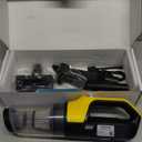 Handheld Vacuum Cordless 1.1 Pounds Car Vac 10000PA Hand Held Vacuums 4-in-1 Hand Vac Cordless Rechargeable HEPA Filter Large Capacity Dust Cup for Car Office Home Pets Hair (Buttercream)