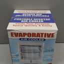 Portable Air Conditioners Fan, Evaporative Air Cooler, USB Personal Mini Air Conditioner with 3 Wind Speeds & 3 Timers Touch Screen Desktop Cooling Fan for for Home Room Camping Car Office