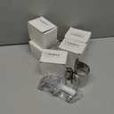 5.0 inch Exhaust Clamp, 5 Inch Lap Joint Exhaust Band Clamp Sleeve Coupler Stainless Steel (2Pcs)