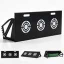 Soccer Rebounder Board Upgraded Portable Soccer Wall with 3 Target