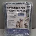 Fostanfly Washable Pee Pads for Dogs, 2 Pack 36"x48" Superior Reusable Puppy Pads, Waterproof Mat Protects Against Urine Leakage, Non-Slip Grip Prevents Slipping and Bunching for Dog, Puppy (Gray)