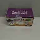 14pc Set of Small Glass Bowls, Microwave Safe, 4-ounce, Durable Prep Bowls Stackable - Glass Ramekins (Set Includes: 4 Measurement Spoons)