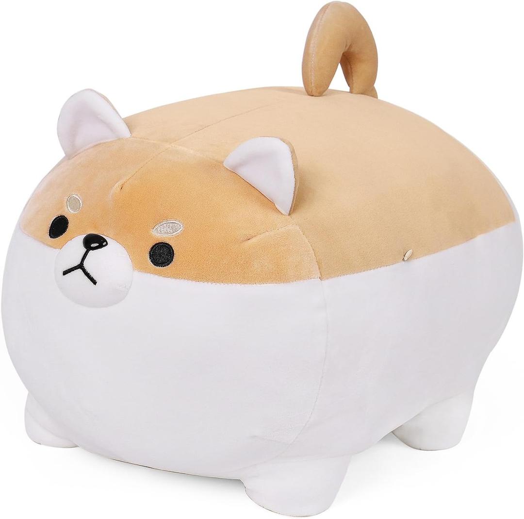 19.6" Fat Dog Plush Pillow Shiba Inu, Cute Corgi Stuffed Animals Plushies Toy Doll Festival 19.6" Fat Dog Plush Pillow Shiba Inu, Cute Corgi Stuffed Animals Plushies Toy Doll Festival