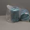 Solar Lantern Outdoor Waterproof Lanterns, 2 Pack Metal Leaf Projection Hanging Lanterns Decorative Lantern for Patio Garden Yard Backyard Front Porch (Blue)