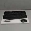 Wireless Keyboard and Mouse Combo, 9 Backlit Effects, Wrist Rest, Phone Holder, 2.4G Lag-Free Ergonomic Keyboards, Rechargeable Silent Cordless Set for Computer, Laptop, PC, Mac, Windows -SABLUTE (Classic Black)