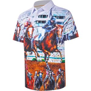 Mens Golf Polo Shirt Moisture Wicking Dry Fit Performance Athletic Summer Short Sleeve Golf Shirts for Men (XL)