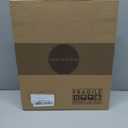 Americanflat 8x10 Shadow Box Frame with Shatter-Resistant Glass - Use as 6x8 Frame with Mat or 8x10 Without Mat - Silhouette Collection - Mahogany with Soft Felt Back