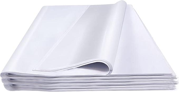 White Tissue Paper 15"x20" 960 Pack, for Gifts, Games, Birthdays, Easter, Mothers Day, Graduations, Gift Wrap, Crafts, DIY Paper Flowers and More