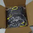 Square Bales Hay Net for Horses Slow Hay Net Feeder for Horses 47x26x20 Slow Hay Bags Feeder for Horses Fits for 36x18x18 to 47x25x17 Hay Bales Bags