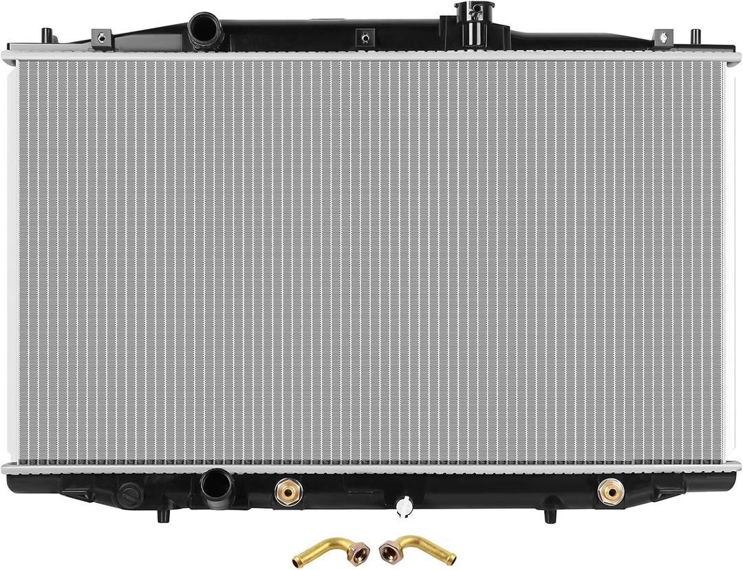 SCITOO Radiator Compatible with 2003-2007 for Accord 2.4L CU2599 Radiator Assembly